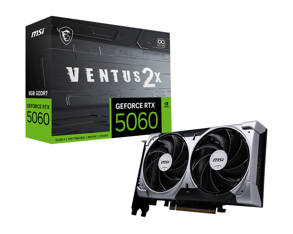 MSI VENTUS RTX 5060 8GB OC BLACK