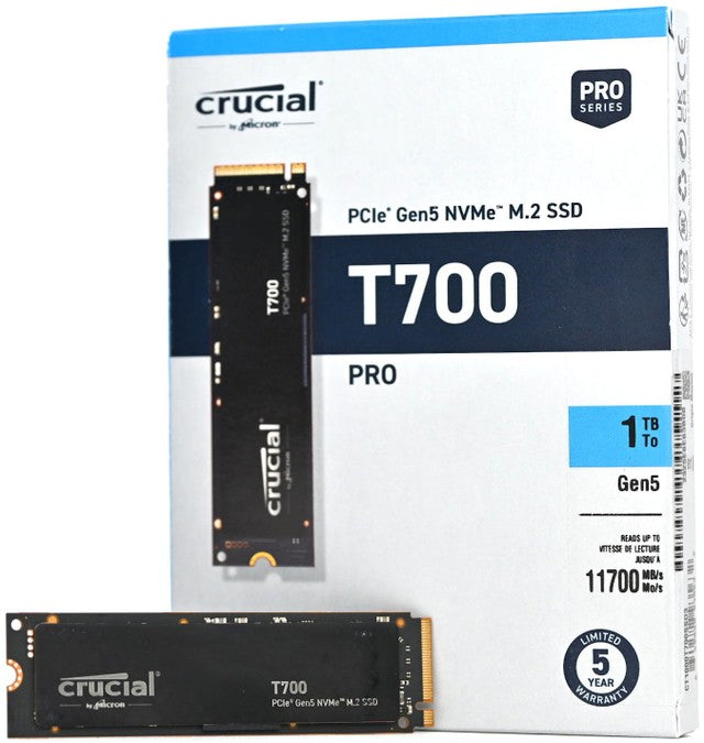 M.2 NVME CRUCIAL T700 1TB GEN5