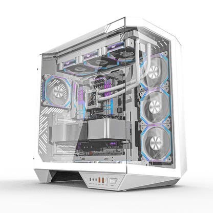 DARKFLASH DY470 ARGB WHITE