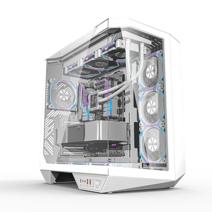 DARKFLASH DY470 ARGB WHITE