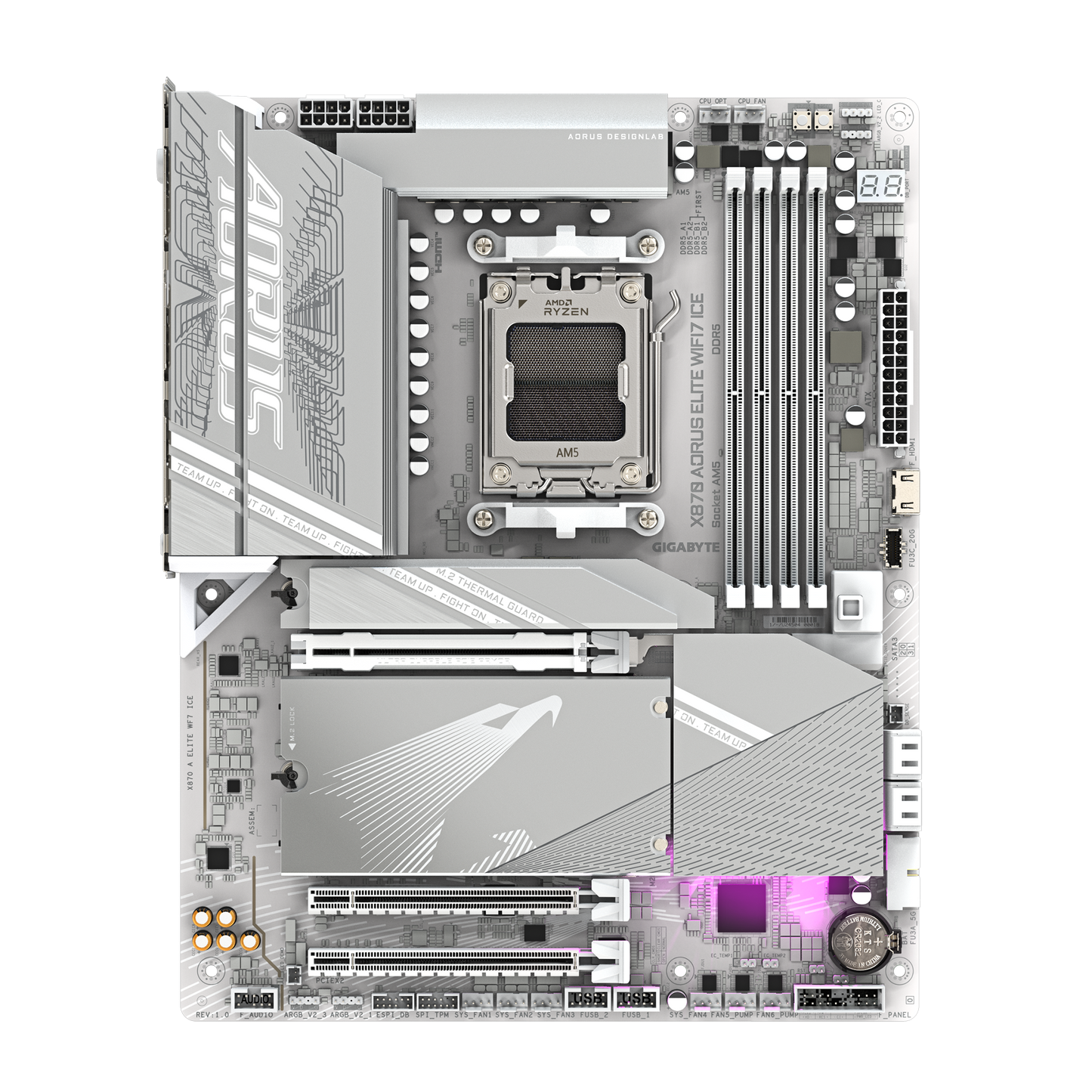 GIGABYTE AORUS ELITE X870 WIFI7 ICE
