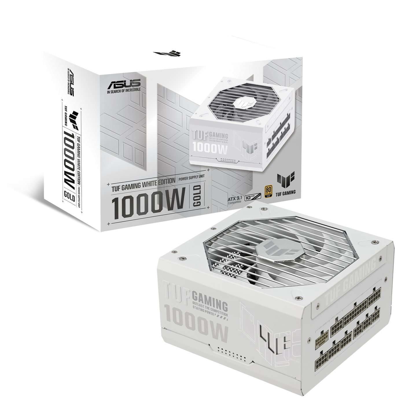 ASUS TUF GAMING 1000W GOLD WHITE