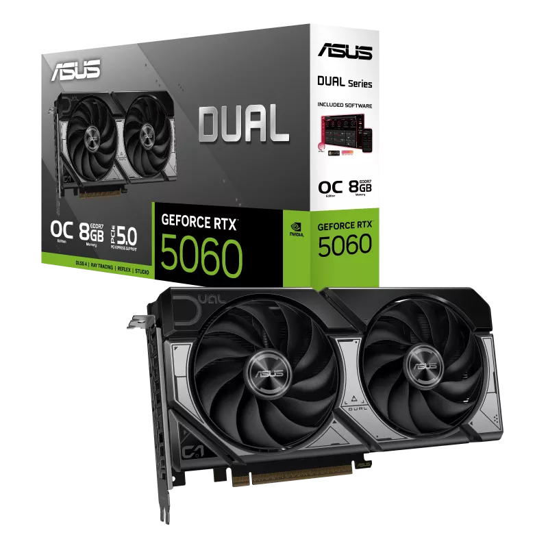 ASUS DUAL RTX 5060 8GB OC BLACK