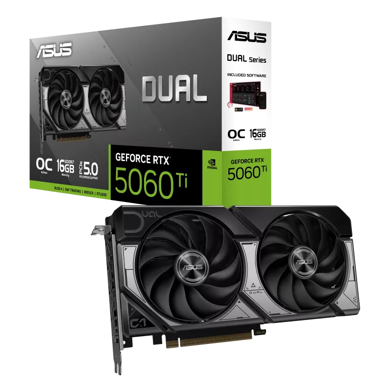 ASUS DUAL RTX 5060TI 16GB OC