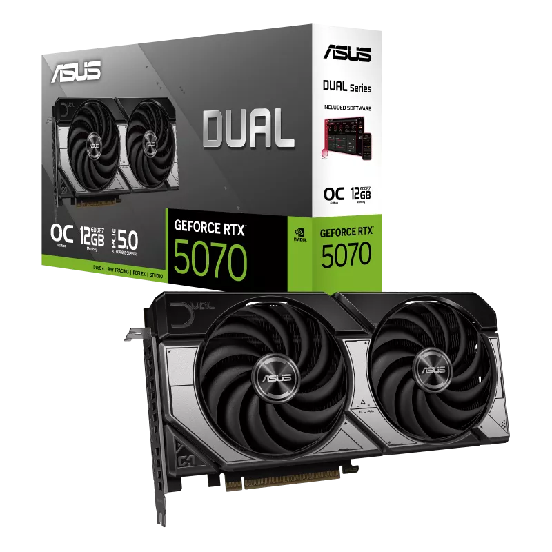 ASUS DUAL RTX 5070 12GB OC